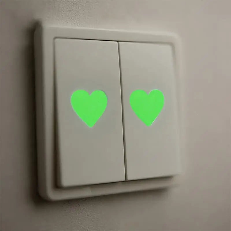 Glow-in-the-Dark Stickers for Switches, Stairs & Motorcycles Luminous Glow Stickers Richie's