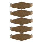 5Pcs Brass Rectangle Staples – Belt Keeper & Ceramic Repair Kit Brass Repair Staples Richie's