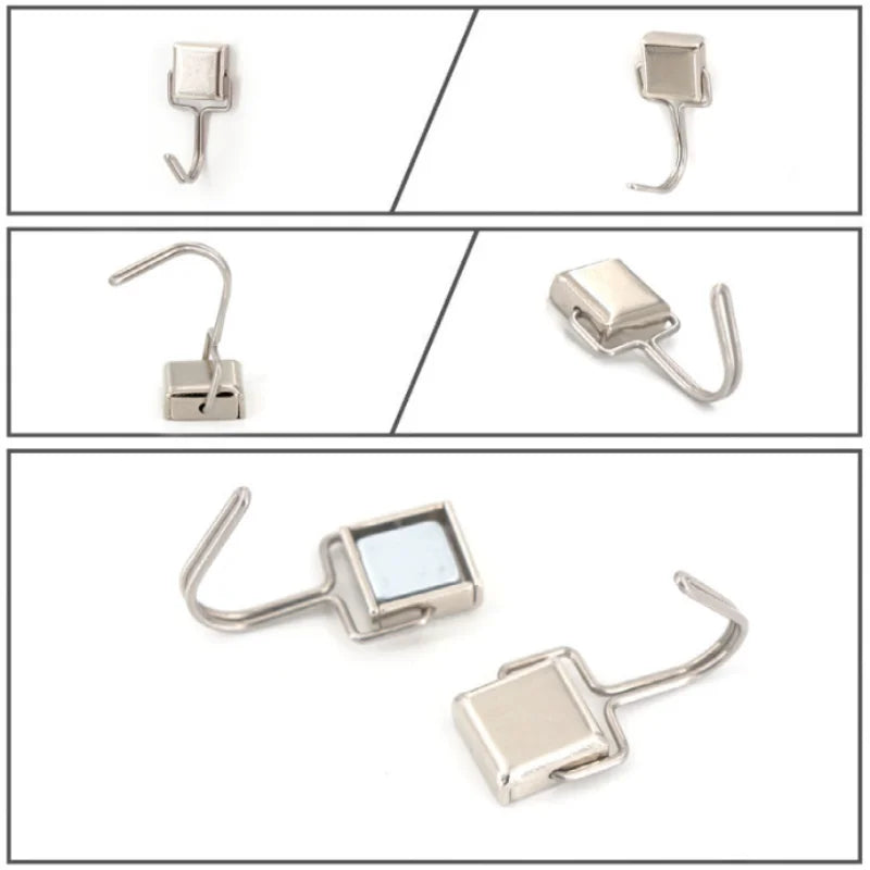 Strong Magnetic Hooks – Multi-Purpose Home & Kitchen Organizer Magnetic Storage Hooks Richie's