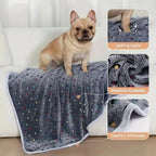 Ultra-Soft Coral Fleece Pet Blanket for Cats & Dogs | 3 Sizes Pet Bed Blanket Richie's