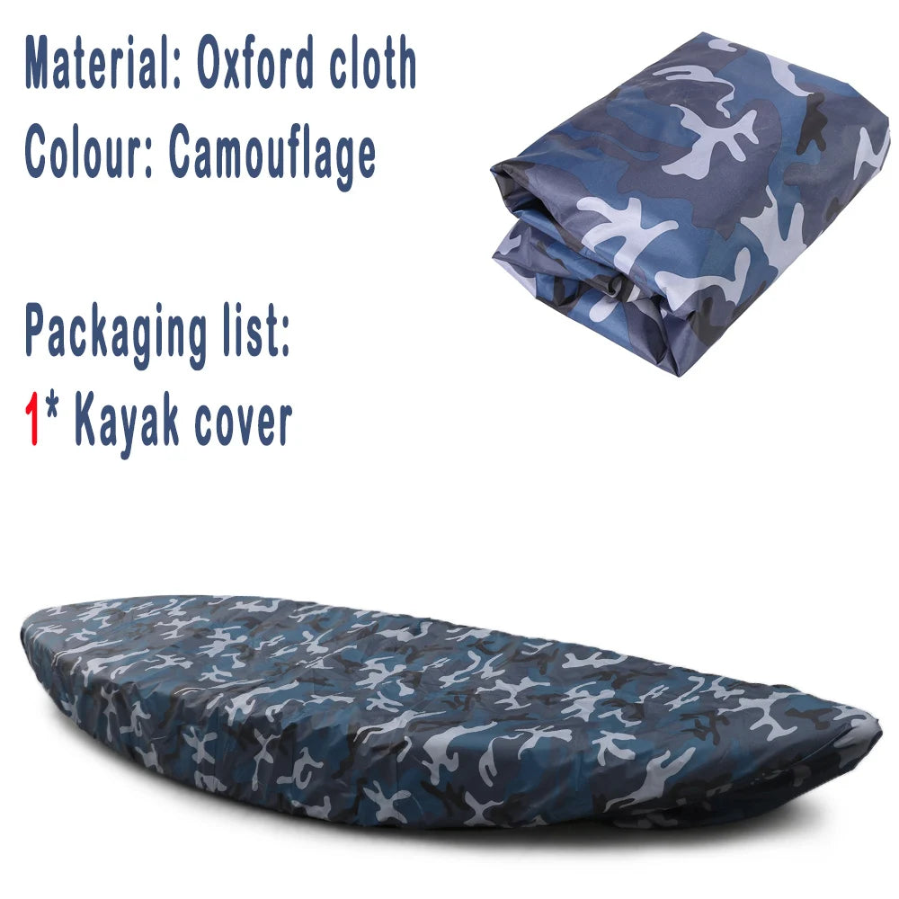 Waterproof UV-Resistant Kayak Cover – 3.1 to 6m Oxford Cloth Kayak Cover Richie's for 5.6 - 6M -1pcs