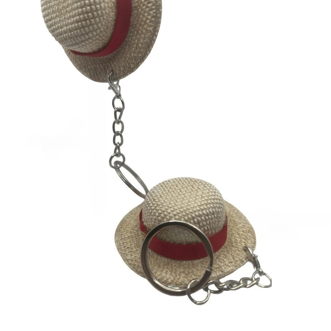 2pcs Anime Straw Hat Keychain Handmade Bag Charm Gift Set Anime Bag Charm Richie's