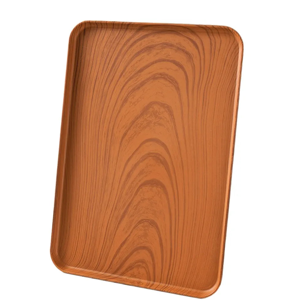 Nordic Style Plastic Rectangular Storage & Service Tray Serving Tray Richie's Dark Color 43X30.5cm