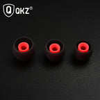 QKZ 3-Pair Silicone Memory Foam Ear Tips for KZ In-Ear Monitors Replacement Ear Tips Richie's