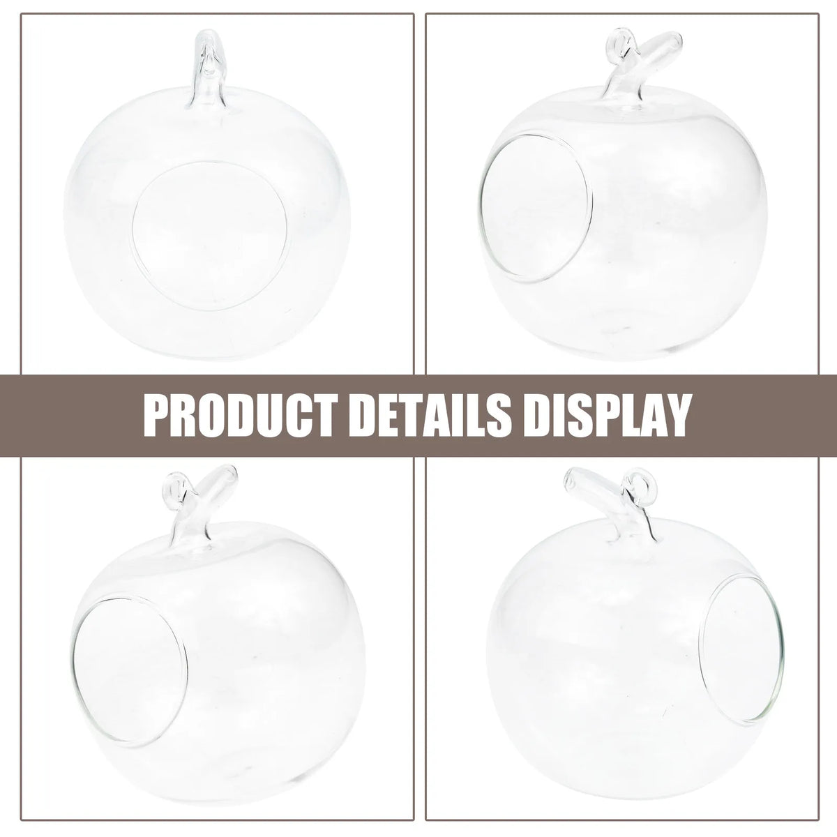 Glass Terrarium Bottle Landscape Container – Home & Garden Decor Glass Terrarium Vase Richie's