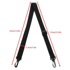Adjustable Replacement Shoulder Strap – Black Polyester 70–130cm Replacement Bag Strap Richie's Black