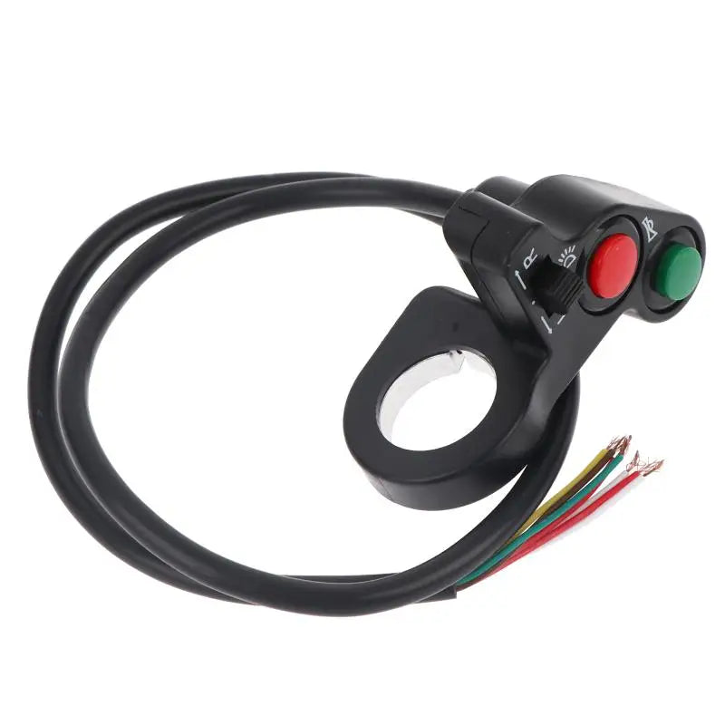 Motorcycle 7/8" Handlebar Switch – Horn, Turn Signals & Lights Handlebar Switch Richie's