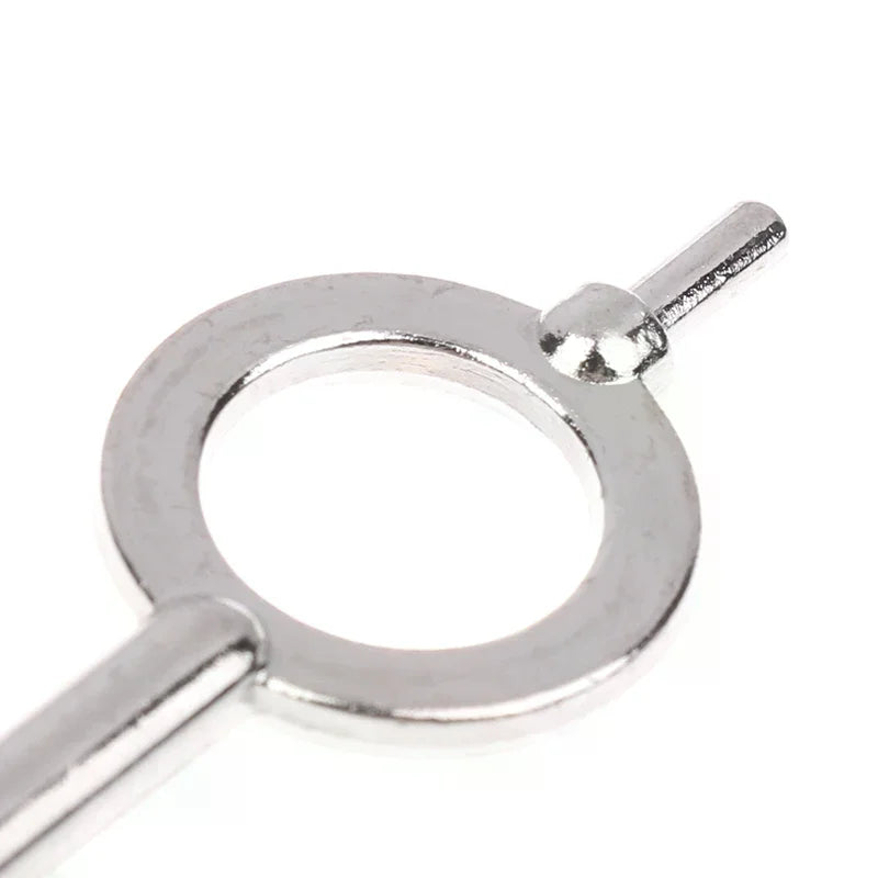 Zinc Alloy Handcuff Keys 2pcs – Universal Flat Key Blank Handcuff Keys Richie's