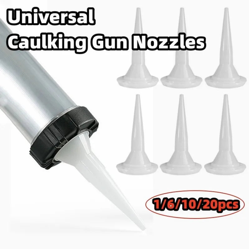 Universal Caulking Gun Nozzles – Plastic Sealant Tips Caulking Gun Nozzles Richie's