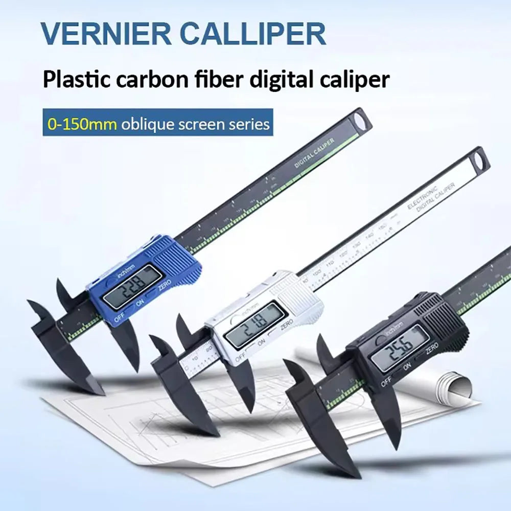 FTBTOC Digital Caliper 150mm Precision Measuring Tool Digital Caliper Richie's