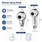Adjustable Pet Shower Sprayer – Multi-Mode Dog Bath Nozzle Pet Shower Sprayer Richie's