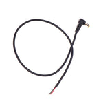 Right Angle DC Power Cable 5.5x2.1/2.5mm Male Plug Extension DC Power Cable Richie's