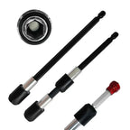 3PC Hex Quick Release Screwdriver Extension Rod Set | CR-V Steel Drill Extension Rod Richie's