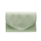Foldable Travel Jewelry Organizer Bag – Necklaces & Rings Jewelry Travel Organizer Richie's Pu-L-15.5x22cm green