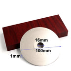 4" Diamond Flat Lap Wheel 36–3000 Grit Lapidary Grinding Disc Lapidary Grinding Disc Richie's