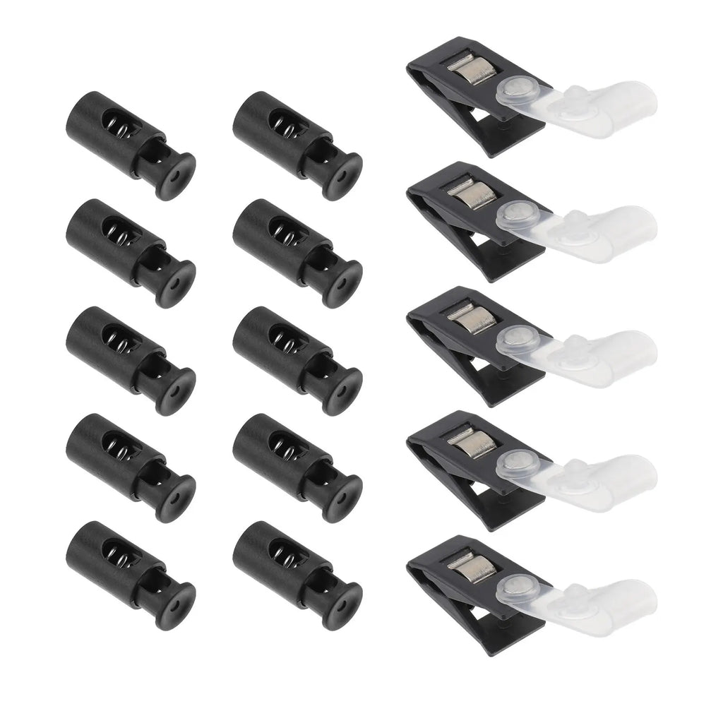Garden Flag Stoppers Rubber Clips & Flagpole Fixators – 5 Sets Flag Pole Accessories Richie's Default Title