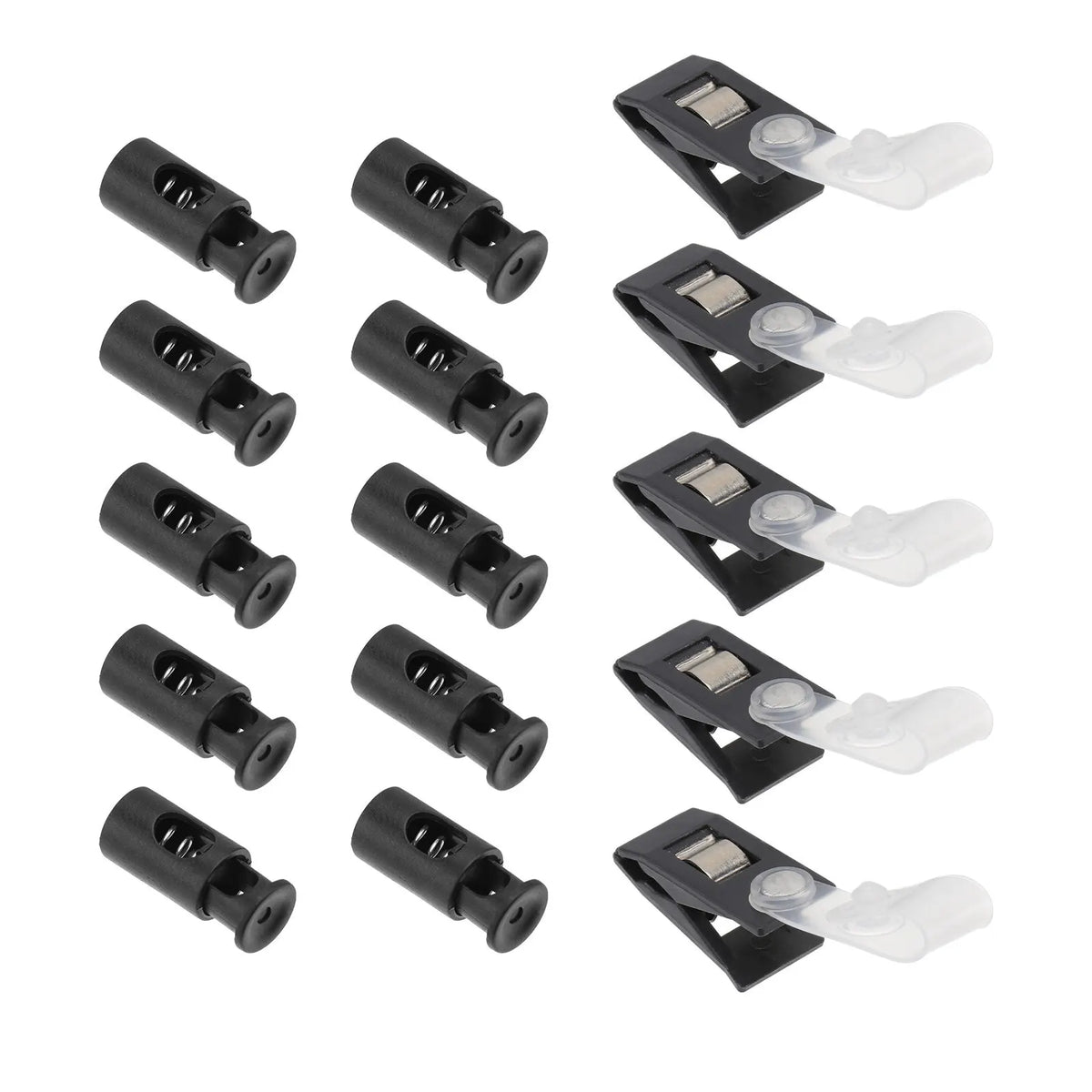 Garden Flag Stoppers Rubber Clips & Flagpole Fixators – 5 Sets Flag Pole Accessories Richie's Default Title