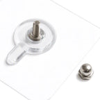 50-Pack Reusable Traceless Self-Adhesive Wall Hooks | No Drill Adhesive Wall Hooks Richie's Bronze
