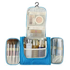 Large Waterproof Hanging Travel Toiletry & Cosmetic Bag Travel Toiletry Bag Richie's Lake Blue