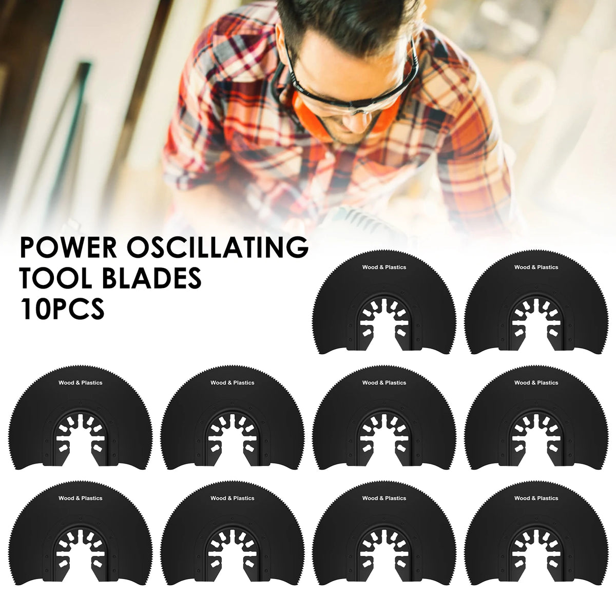 88mm HCS Oscillating Saw Blades 5–15 Pcs | Multitool Kit Oscillating Saw Blades Richie's