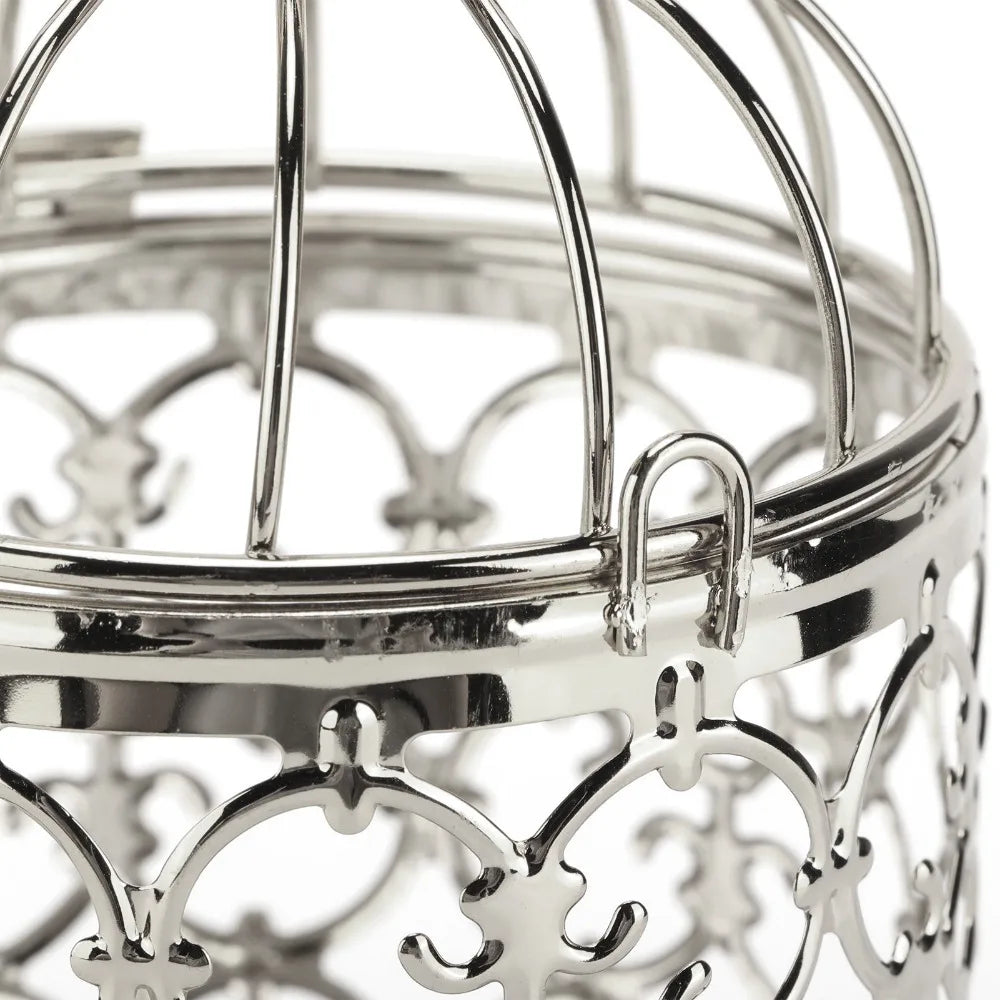 Birdcage Candle Holder Electroplated Hanging Iron Lantern Tealight Candle Holder Lantern Richie's