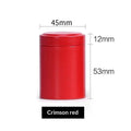 Mini Tea Tin Can – Portable Sealed Empty Tea Jar | Richie's Tea Storage Tin Richie's Red