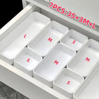 7-Piece Drawer Organizer Set – Plastic Storage Boxes & Dividers Drawer Organizer Set Richie's Combination A 7pcs