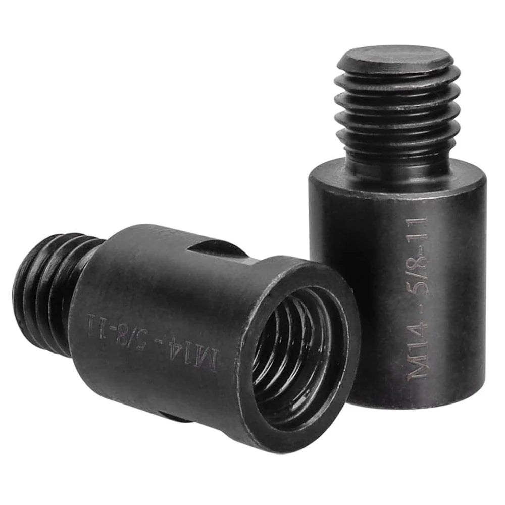 2Pcs M14 to 5/8"-11 Angle Grinder Arbor Adapter – CRV Steel Grinder Thread Adapter Richie's