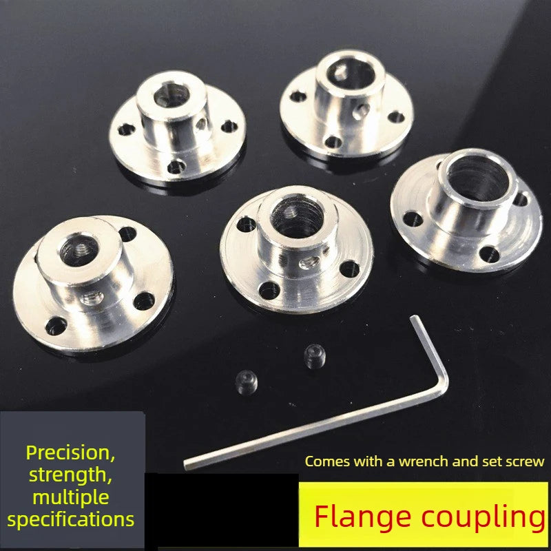 Rigid Flange Coupling 2–14mm Steel Shaft Coupler | KANDE Shaft Flange Coupling Richie's