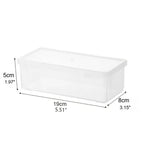 5-Pack Large Transparent Stackable Storage Boxes with Lids Storage Container Set Richie's
