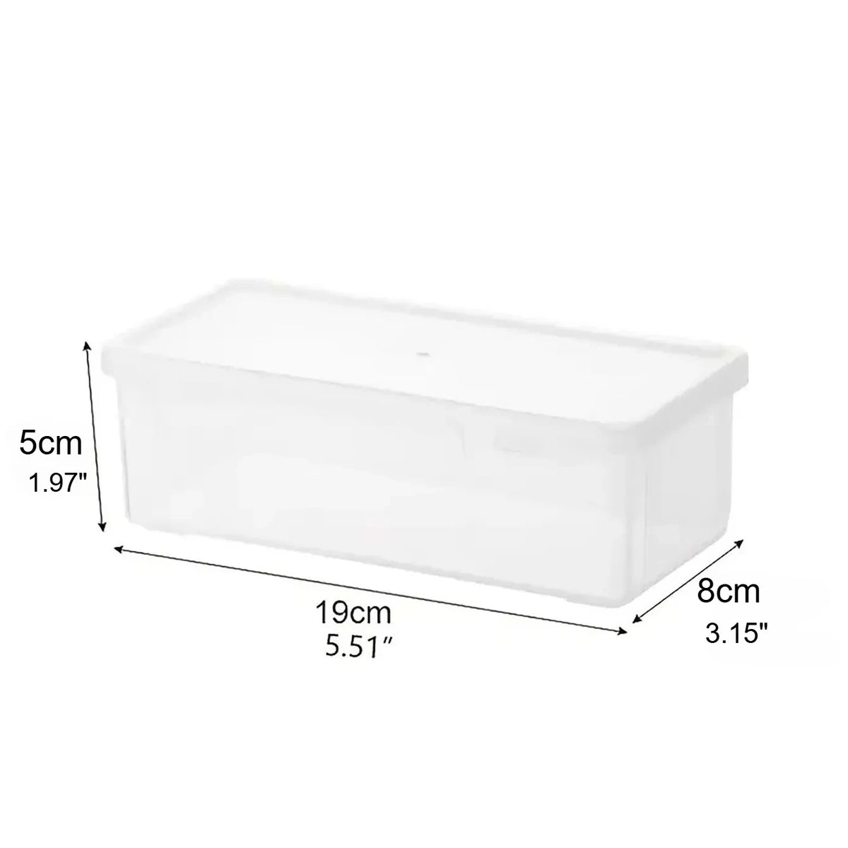 5-Pack Large Transparent Stackable Storage Boxes with Lids Storage Container Set Richie's