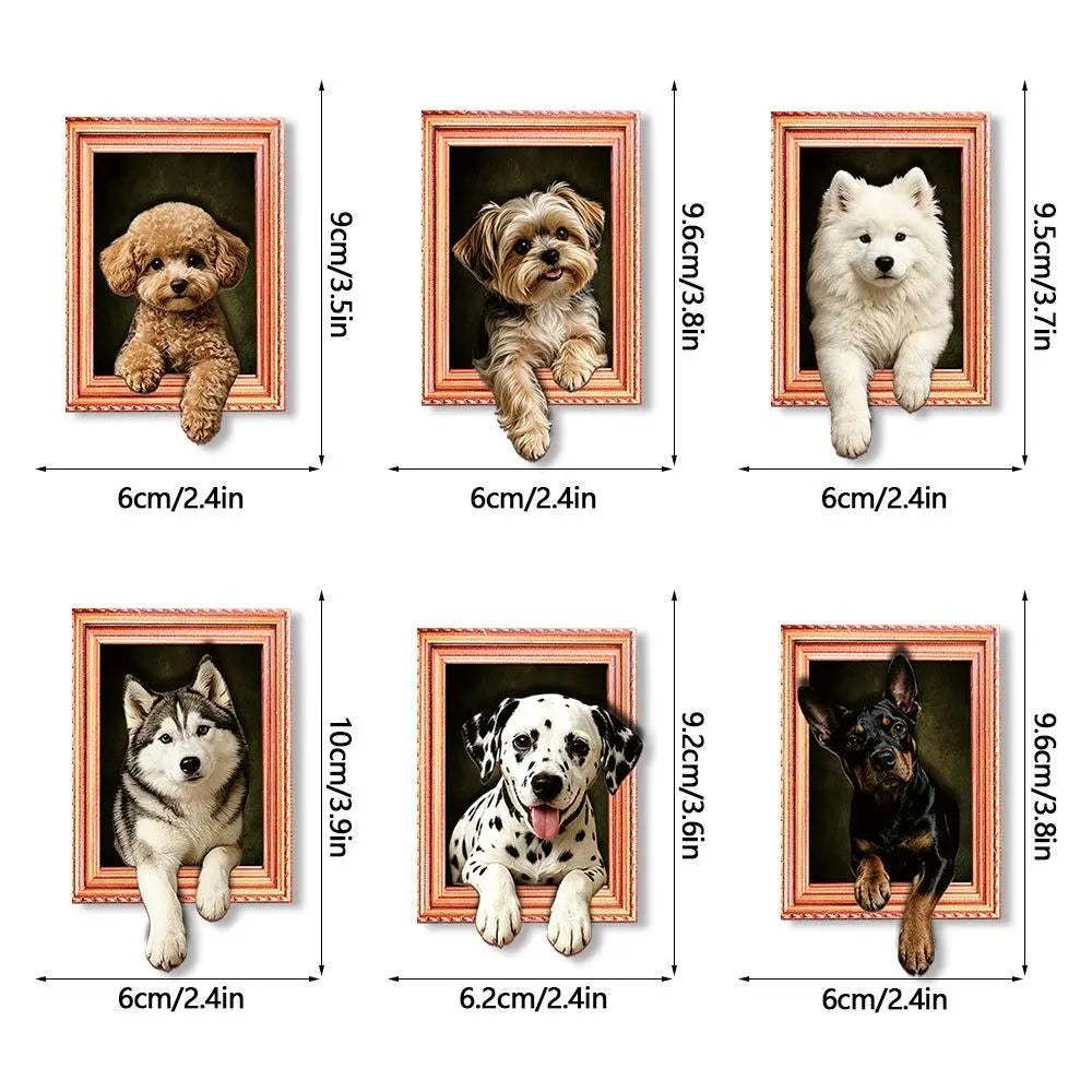 3D Cartoon Animal Magnetic Photo Frame – Cute Fridge Magnet Magnetic Photo Frame Richie's