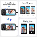 Magnetic Selfie Monitor Screen for Vlogging – iPhone & Android Selfie Monitor Screen Richie's