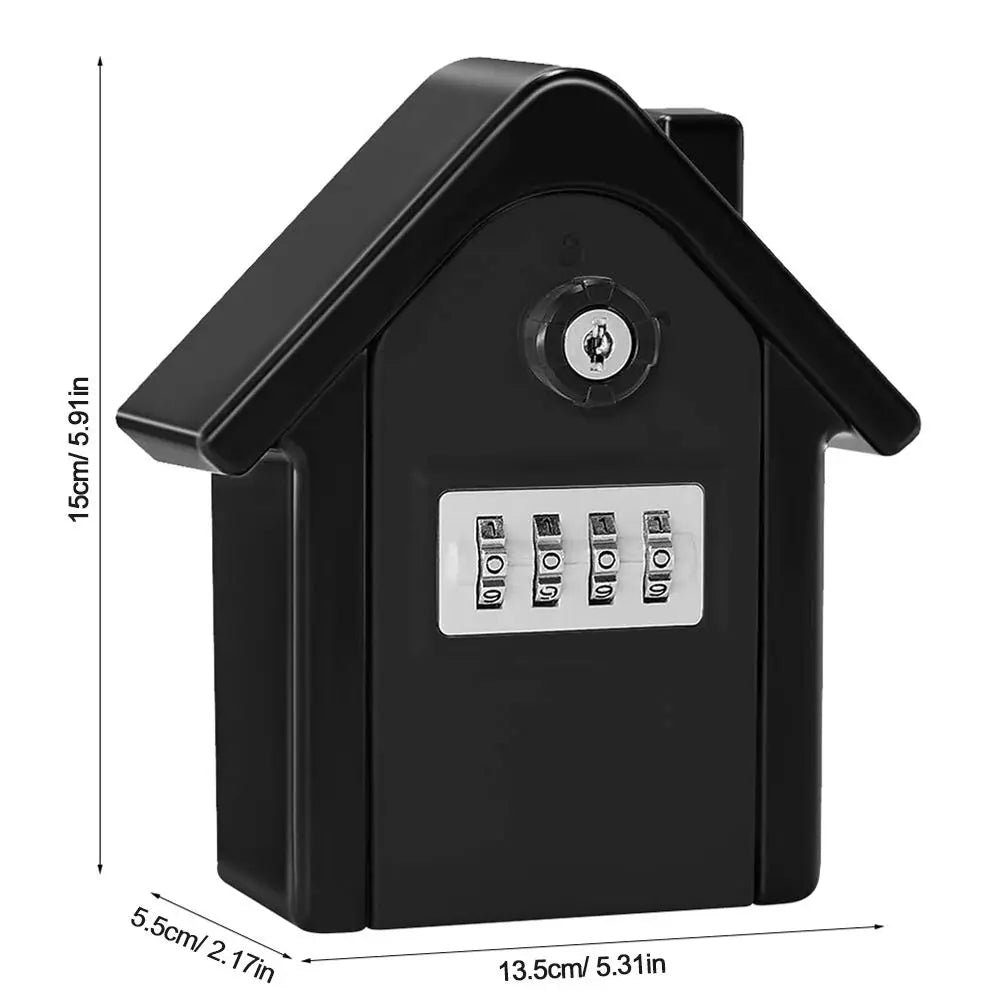 Wall Mounted 4-Digit Combination Key Lock Box – Zinc Alloy Combination Key Lock Box Richie's