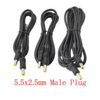 DC Power Extension Cable 5.5x2.5mm Male to Male – LED & CCTV DC Power Cable Richie's