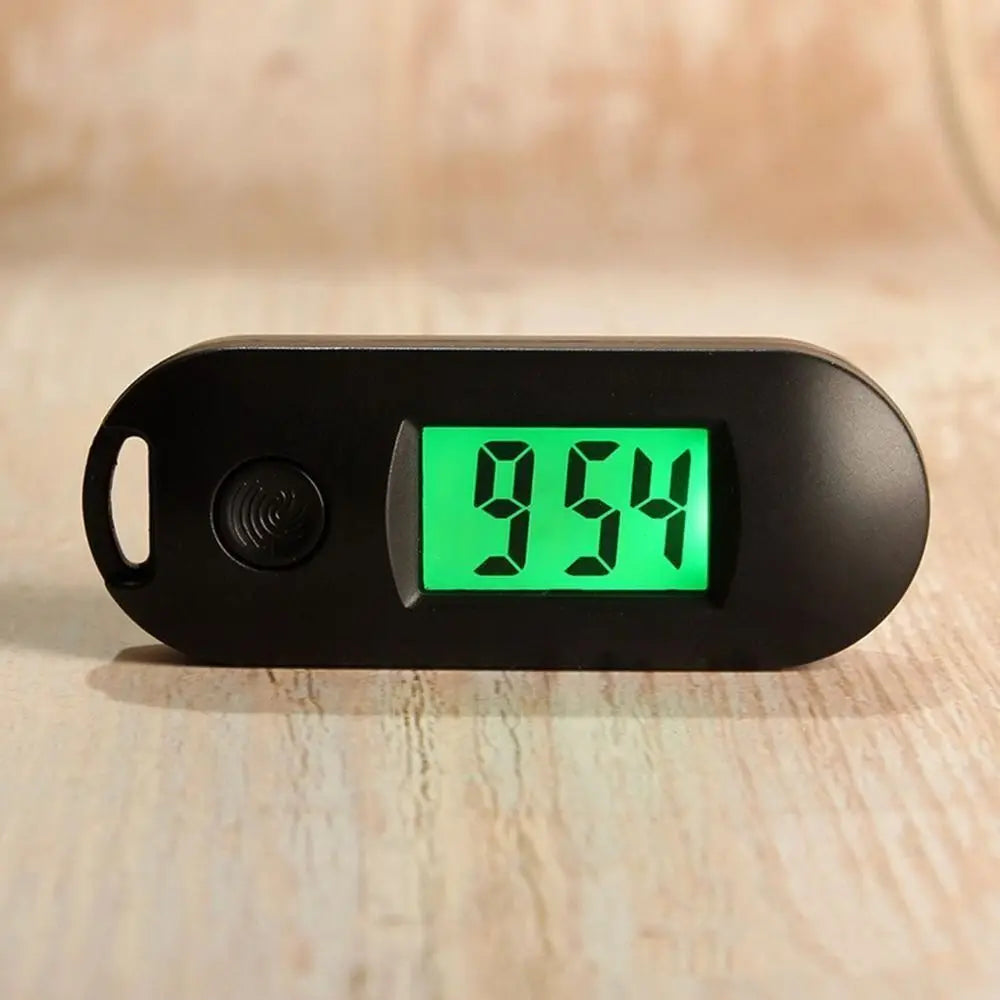 Mini LCD Keychain Clock Luminous Backlight Digital Watch Mini Keychain Clock Richie's