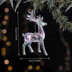 Acrylic Crystal Christmas Tree Ornaments – Snowflake Pendants Christmas Tree Ornament Richie's Style 7