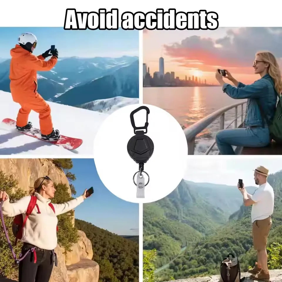 Retractable Anti-Theft Phone Holder Lanyard Strap & Belt Clip Phone Lanyard Strap Richie's