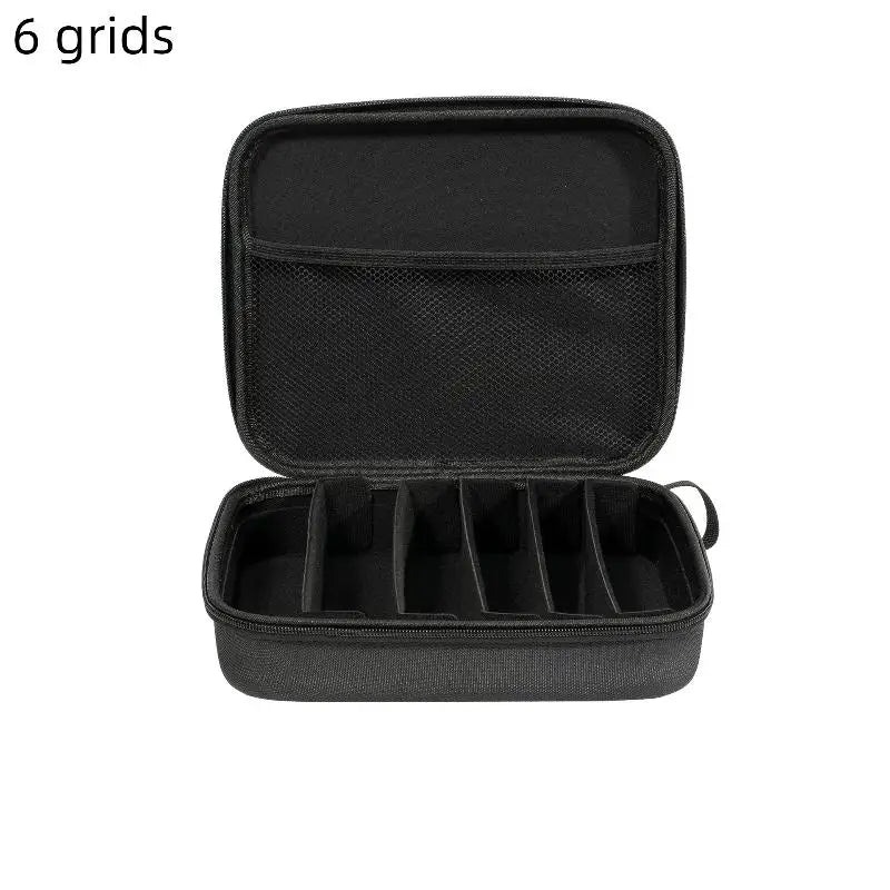 Travel Sunglasses Organizer Case 4–8 Slots | Hard EVA Storage Eyewear Organizer Case Richie's 6 grids