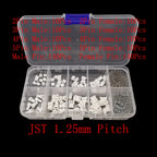 JST Connector Kit – Multi-Pitch Male & Female Housing Terminal Set Connector Terminal Kit Richie's JST 1.25mm 40Sets