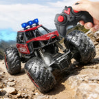 2.4G RC Off-Road Alloy Car – Lights, Music & Spray RC Off-Road Car Richie's