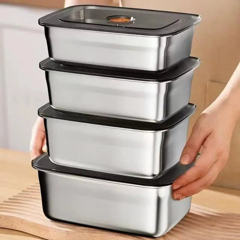SUS316 Stainless Steel Airtight Lunch Box – Leak-Proof Container Food Storage Container Richie's
