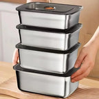 SUS316 Stainless Steel Airtight Lunch Box | Leakproof Food Container Food Storage Container Richie's