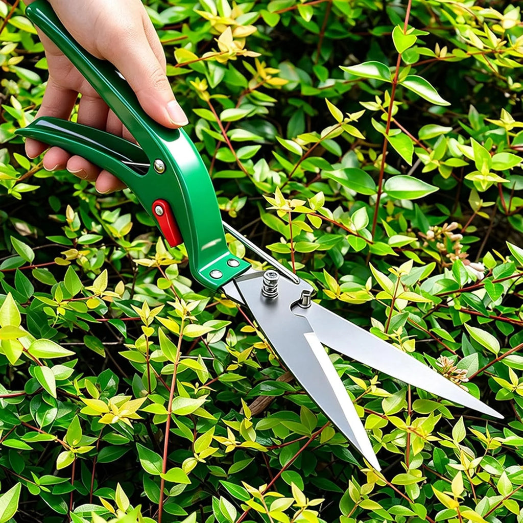 Compact Garden Grass Shears – Manganese Steel Curved Handle Garden Grass Shears Richie's