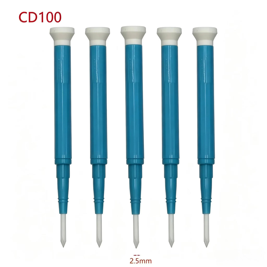Ceramic Antistatic Slotted Screwdriver Set – 0.4mm Flat Tip Precision Screwdriver Set Richie's 5Pcs CD100