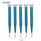 Ceramic Antistatic Slotted Screwdriver Set – 0.4mm Flat Tip Precision Screwdriver Set Richie's 5Pcs CD100