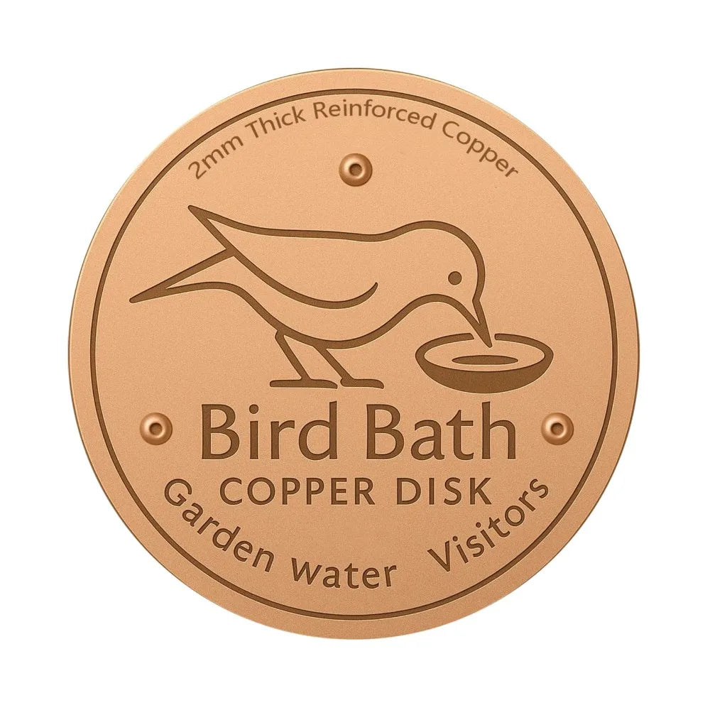 Pure Copper Bird Bath Disk – Triple-Point Stability Bird Bath Disk Richie's B