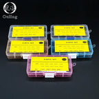 FKM O-Ring Kit 100pcs Fluorine Rubber Gasket Seal Assortment O-Ring Seal Kit Richie's