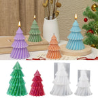 2pcs Silicone Christmas Tree Resin Molds – S & L Ornament Set Silicone Craft Molds Richie's