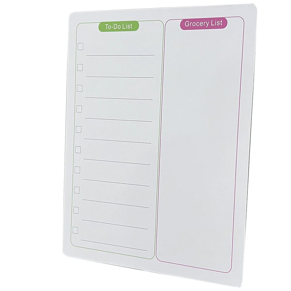 Reusable Magnetic Fridge Whiteboard – Erasable Memo & List Board Magnetic Memo Board Richie's